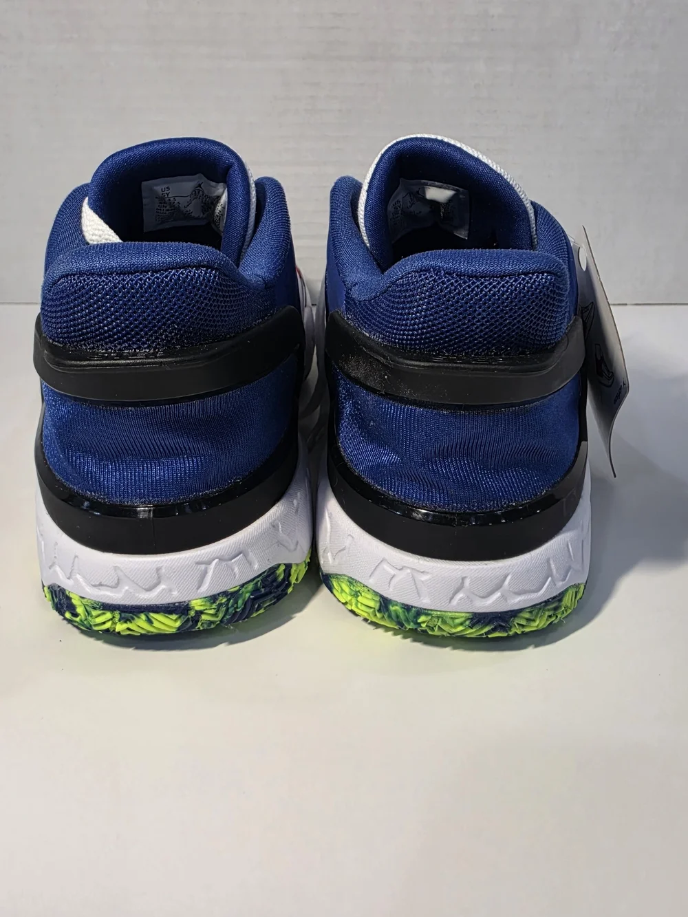 Jordan Kids White, Blue & Red Low-Top Sneakers